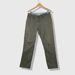 Expedition One Chino Pants Mens 34 Green Skater Workwear Gorpcore Casual